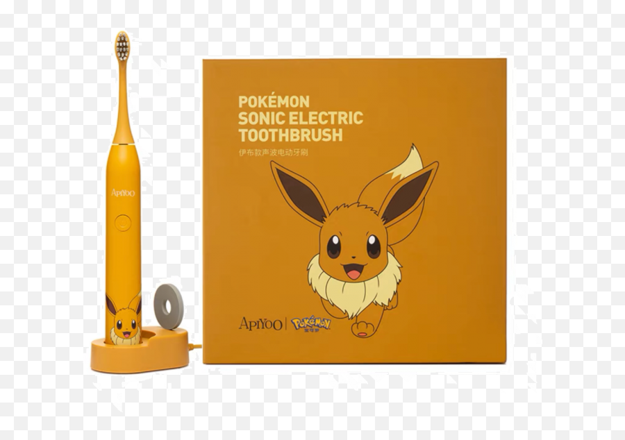 Apiyoo X Pokemon Sonic Electric Toothbrush - Eevee Emoji,Eevee Emotions List