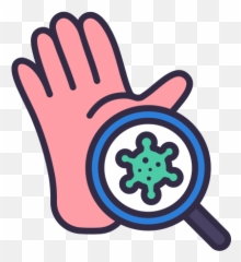 Hand Coronavirus Covid Dirty Disease Checking Free Icon Emoji,Dirty Phone Emoticons