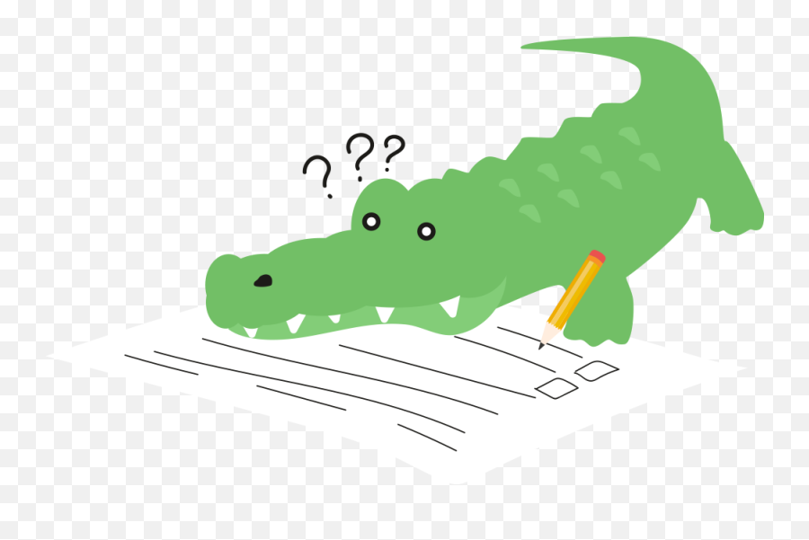 Buncee - Big Emoji,Alligator Emoji