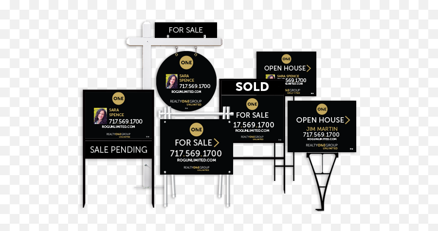 Top Providers Cost - Realty One Group Yard Signs Emoji,Street Signs Showing Range Of Emotions