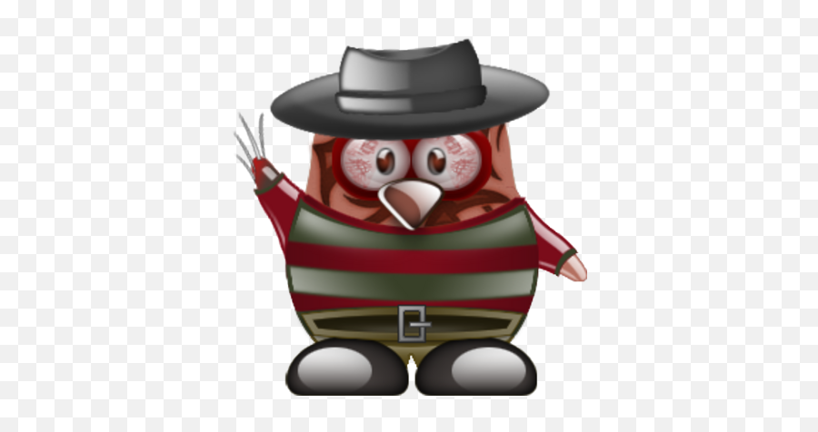 Freddy Krueger Penguin Psd Psd Free - Pingüino Freddy Emoji,Freddy Krueger Emoji