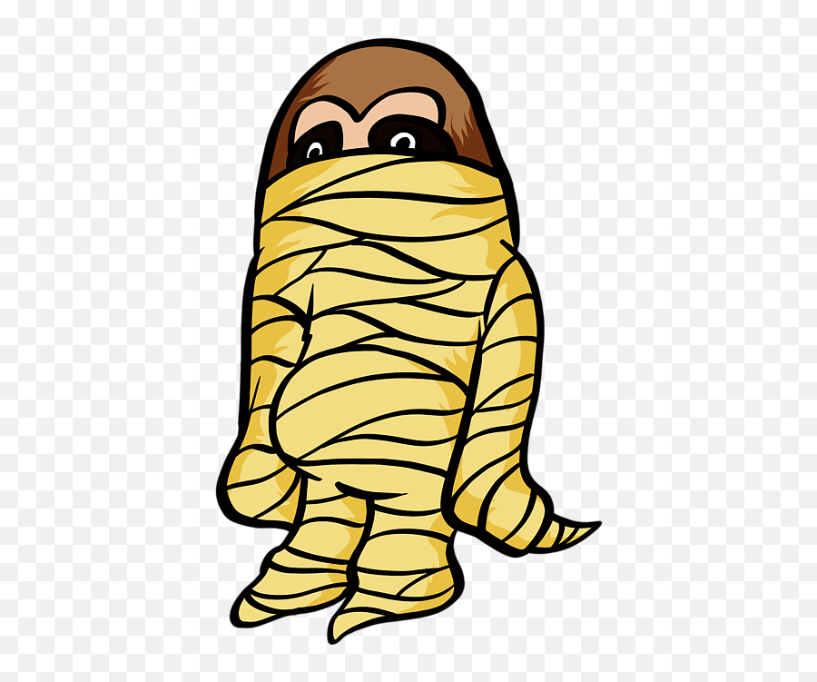 Sloth Mummy Fleece Blanket For Sale By Carlos Ocon Emoji,Mummy Emoji Facebook