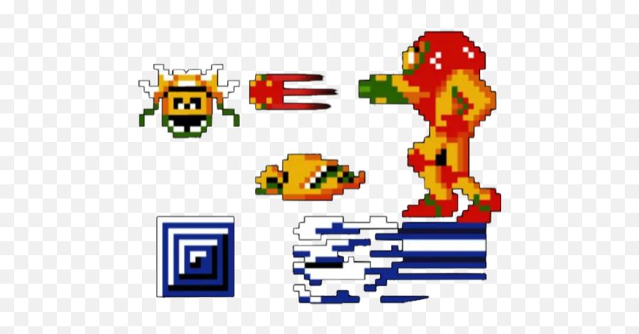 Metroid Sticker Per Whatsapp - Fictional Character Emoji,Metroid Emoji