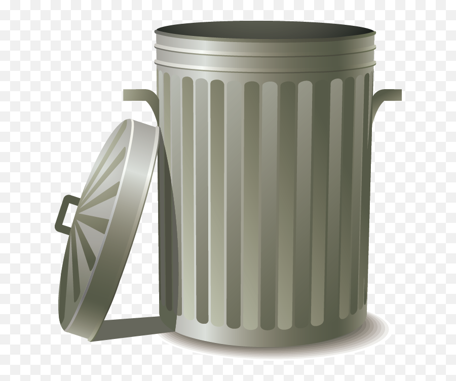 Food Waste Food Storage Clip Art - Clipart Garbage Can Png Emoji,Trash Bin Emoji