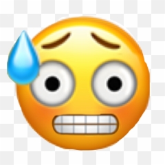 Awkward Nervous Um Sticker - Happy Emoji,Nervous Emoticons
