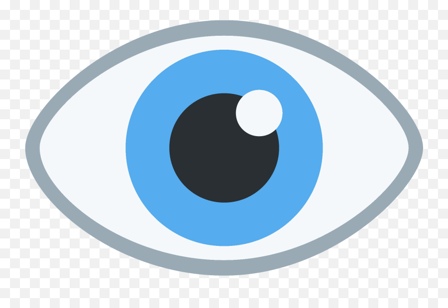 Eye Emoji Clipart - Oko Emoji,Tooth Emoji Android