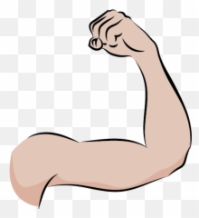 Letras Revueltas - Weak Arm Transparent Emoji,Weak Arm Emoji