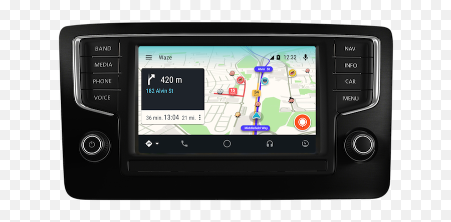 Android Auto Is Getting Waze Support Ok Google Hotwording - Android Auto Waze Emoji,9.1 Emojis On Android