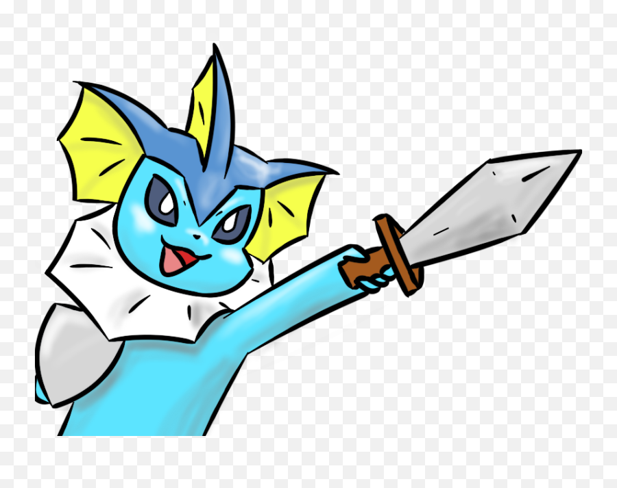 Vaporeon Adventure Forth Discord Emoji By Albino - Abyss Fictional Character,Emoji For Discord