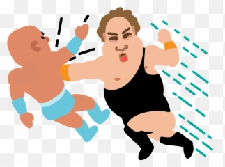 Ian Amberson Design - Fun Emoji,Wrestling Emoji
