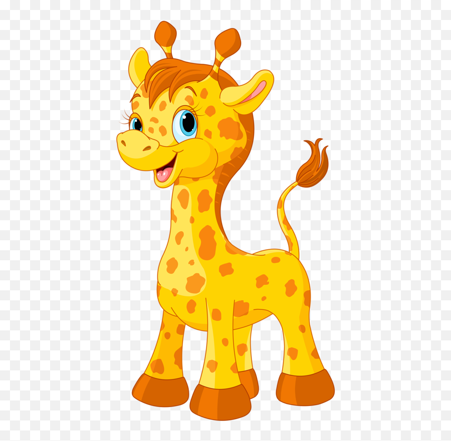 730 Clip Art - Zoo Jungle Animals Clipart Ideas Animal Cute Giraffe Cartoon Png Emoji,Giraffe Emoji