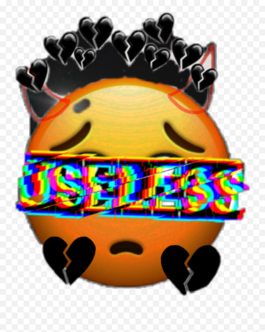 Fanartofkai Useless Devil Sticker By - Useless Emoji,Yellow Devil Emoticon