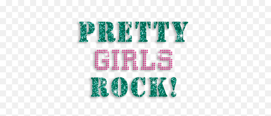 Green Pink Pretty Girls Rock Iron - Dot Emoji,The Rock Emotion Printable
