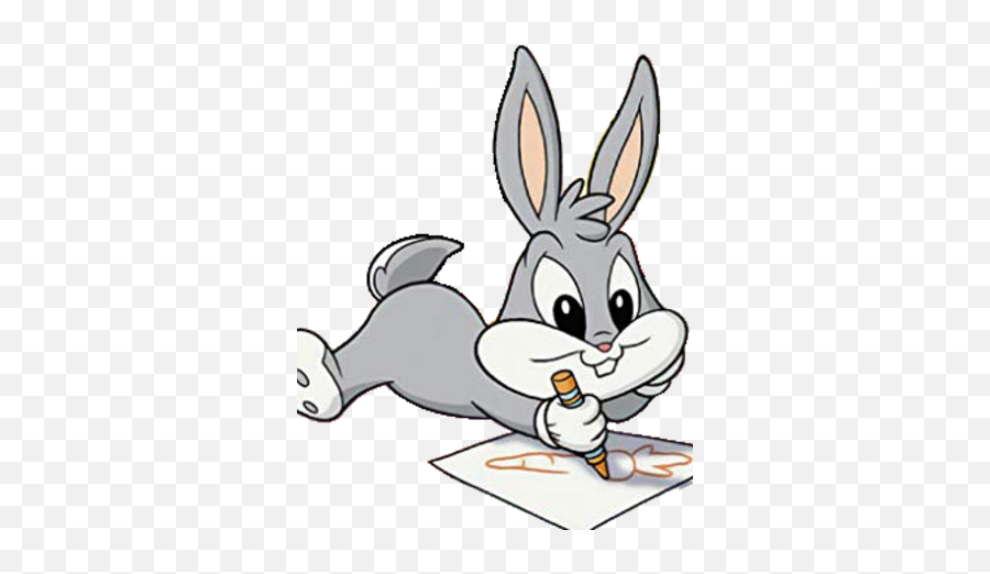 Bugs Bunny Baby Looney Tunes Wiki Fandom - Bebes Looney Tunes Png Emoji,Rabbit Emoticon Comforting