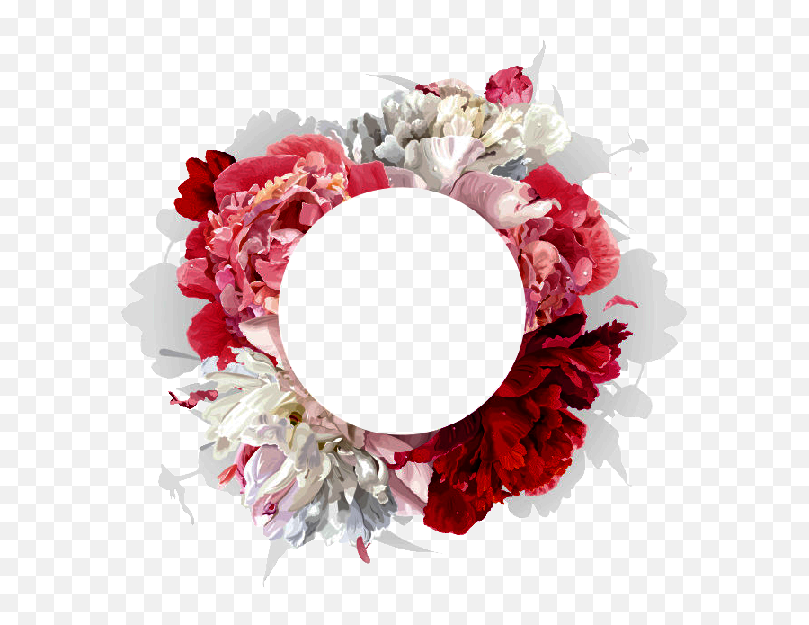 Mine - Floral Background Png Red Emoji,Nude Flower Emojis Instagram