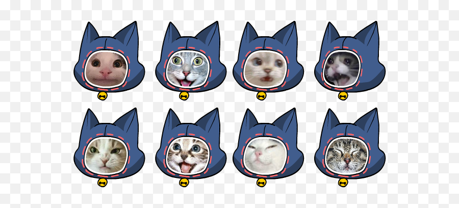 Faces Of My Palico Character - Nchproductions Palico Emoji,Photos Cat Faces Emotion