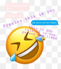 Water Presley Tom Lmfaoooo Sticker - Happy Emoji,Water Emoticon Text