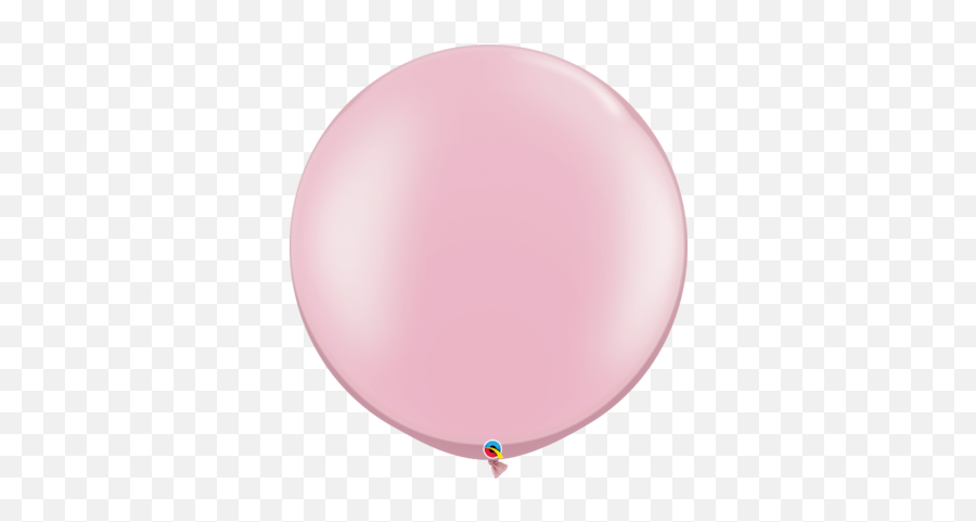 Qualatex 30 Inch Round Pearl Light Blue - Rosa Nacarado Emoji,Emojis Bart Simpson Color