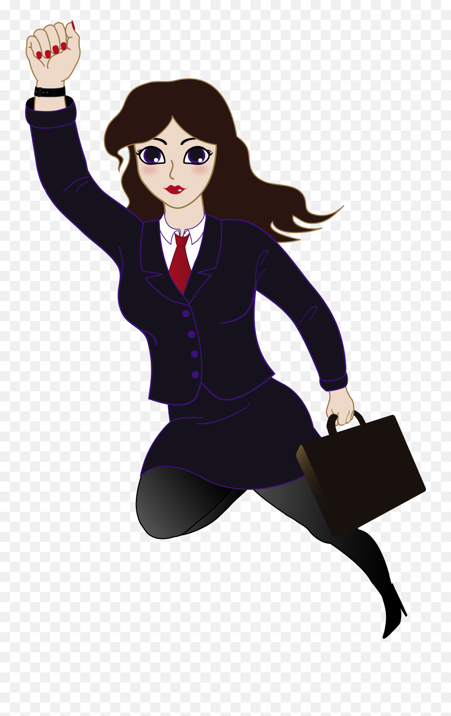 Free Clipart For Business Use - Professional Woman Career Woman Cartoon Emoji,Businessman Emoji