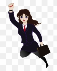 Free Clipart For Business Use - Professional Woman Career Woman Cartoon Emoji,Businessman Emoji