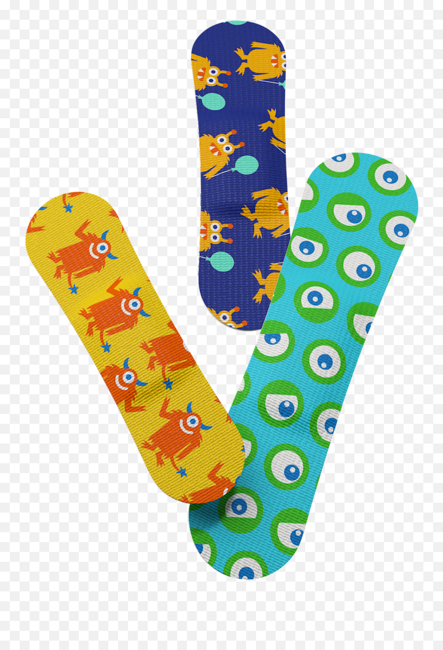 Welly Kids Bravery Badges Monsters 48 Bandages - Dot Emoji,Cell Phone And Money Band Emoji Game