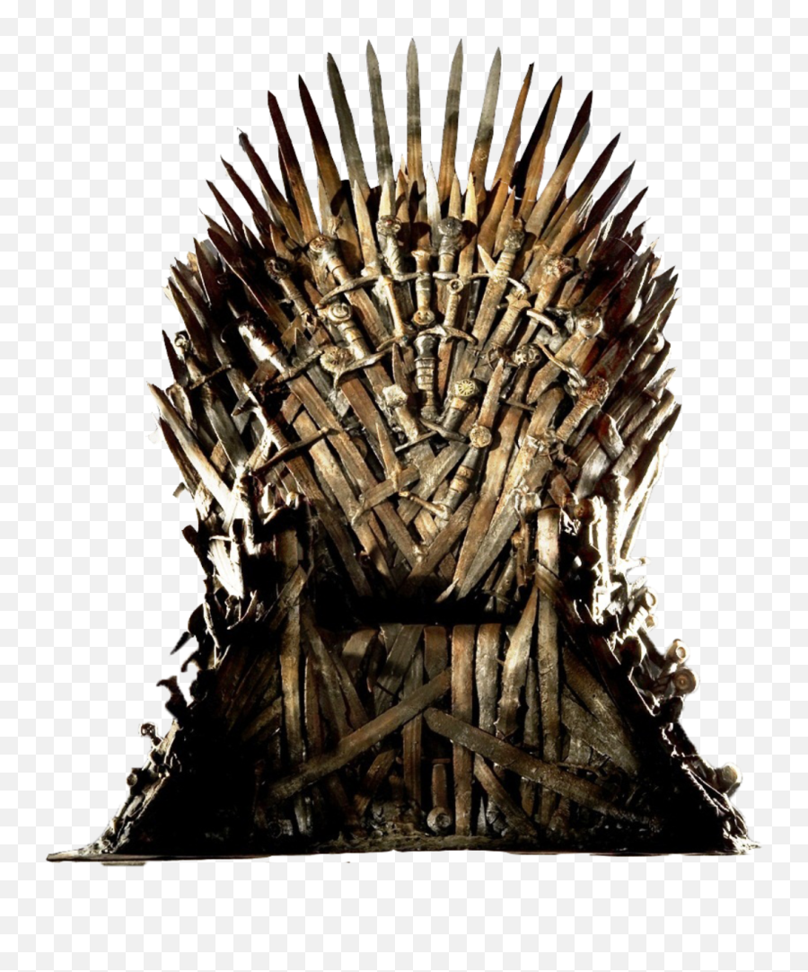 Game Iron Of Thrones Throne Sticker - Game Of Thrones Throne Png Emoji,Throne Emoji
