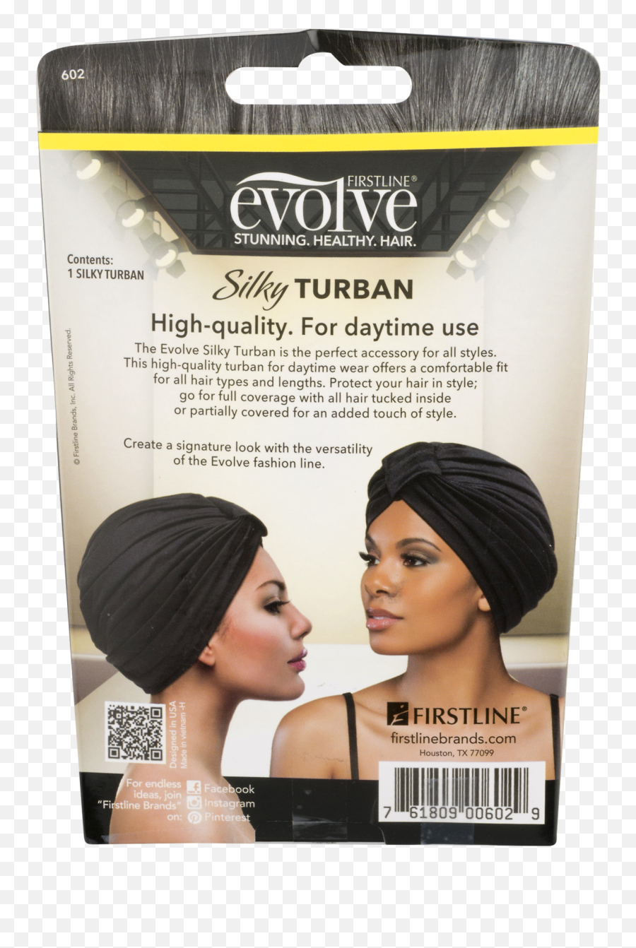 Evolve Silky Fashion Turban - Hair Design Emoji,Turban Windows Emoticon