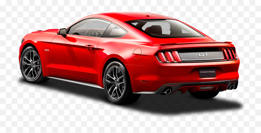 Png Image - Mustang Car Back Side Emoji,Mustang Emoji