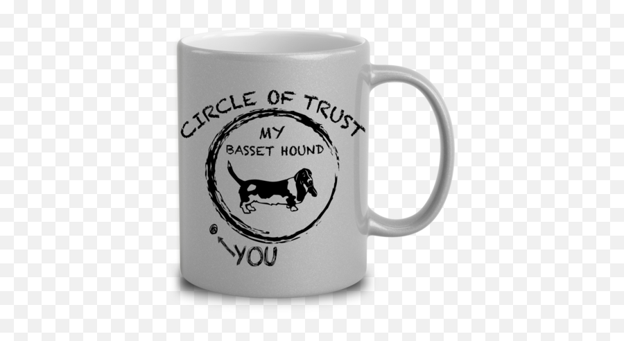 Circle Of Trust Basset Hound U2013 Mug - Empire Serveware Emoji,Dachshund Emoticon