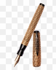 Pineider Psycho Fountain Pen - Yellow Gold Emoji,Mop Psycho Emotions