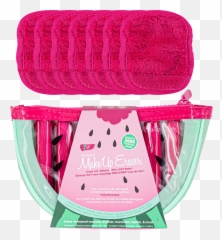 Makeup Eraser Makeup Bag - Makeup Eraser Watermelon 7 Day Set Emoji,Emoji Makeup Bag