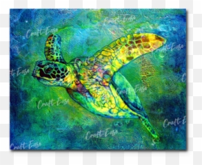 Sea Turtle Paint By Numbers - Silent Journeyu2013 Craftease Emoji,