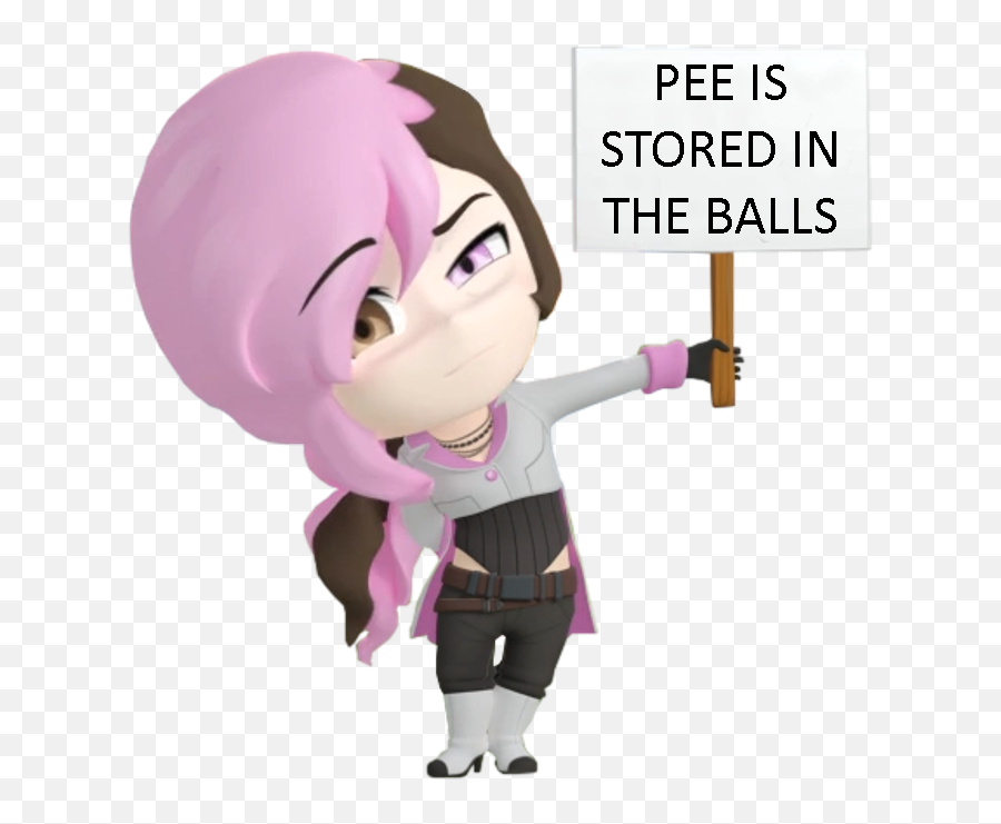 Chibi Neo Says The Truth Rwby Know Your Meme Emoji,Emoticon For Having To Pee