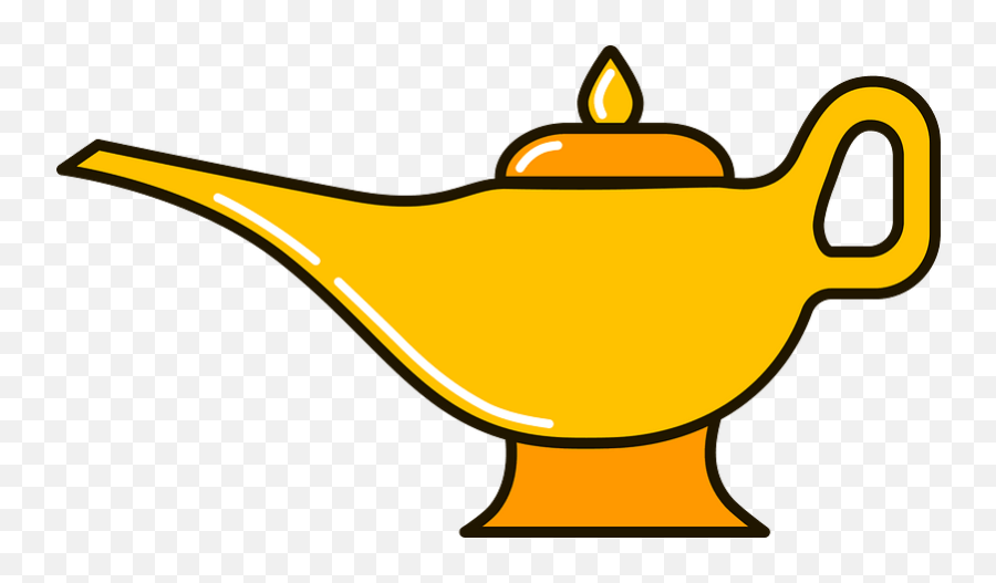 Genie Lamp Clipart - Serveware Emoji,Magic Lamp Emoji