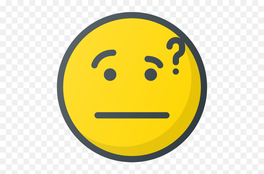 Emoji Emote Emoticon Emoticons Thinking Icon - Free Download Icon Mt Suy Ngh,Free Emoticons