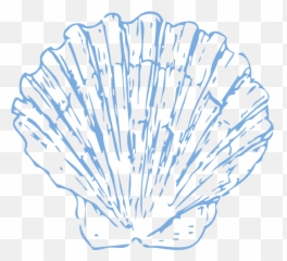 Free Transparent Cockle Png Download - Shells Png Black And White Emoji,Scallop Emoji