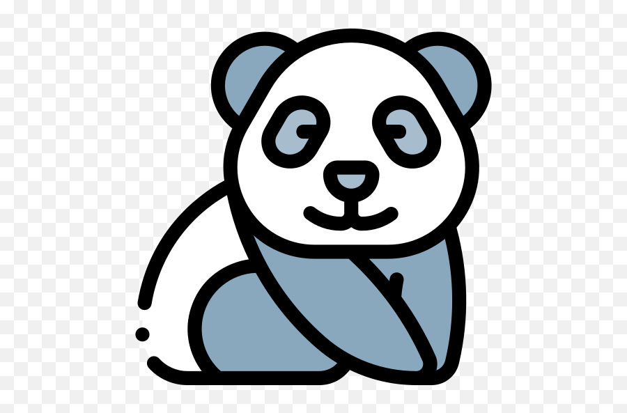 Panda - Free Animals Icons Dot Emoji,Polar Bear Emoji Copy And Paste