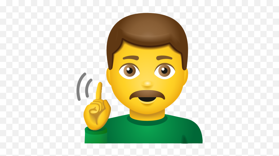 Deaf Man Icon - Free Download Png And Vector Emoji Mann,Steam Nose Emoji