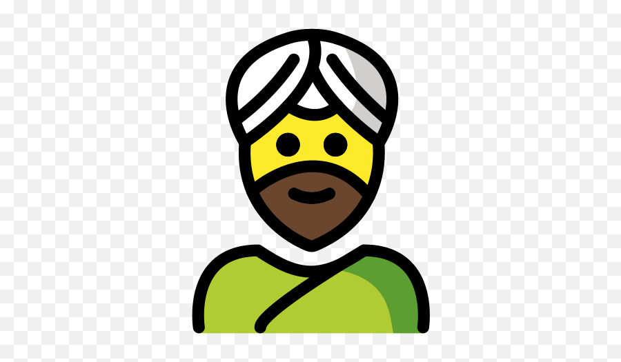 Man With Turban - Turban Emoji,What Emojis Mean To Guys