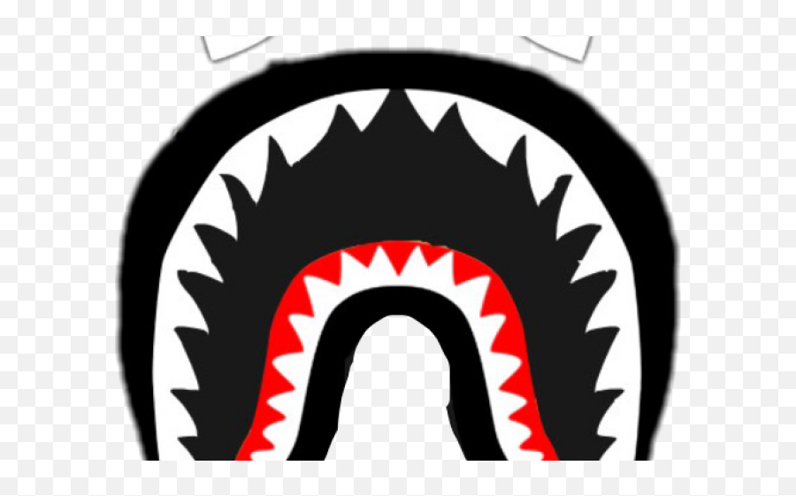 Bape Shark Logo Png Transparent Png - Bape Shark Logo Transparent Emoji,Bape Emoji