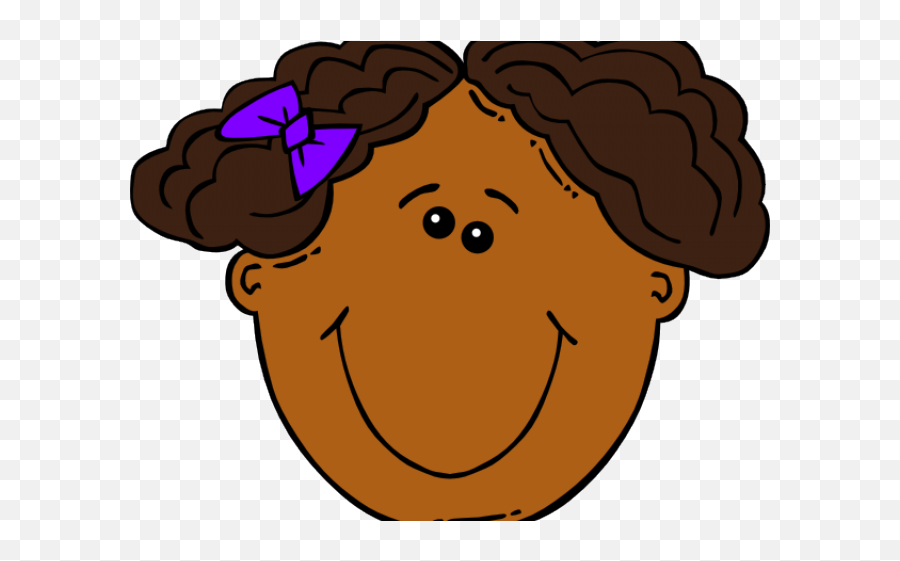Girl Face Cartoon Clipart - Faces Clipart Png Download Girl Clip Art Faces Emoji,Iron On Emoji Faces