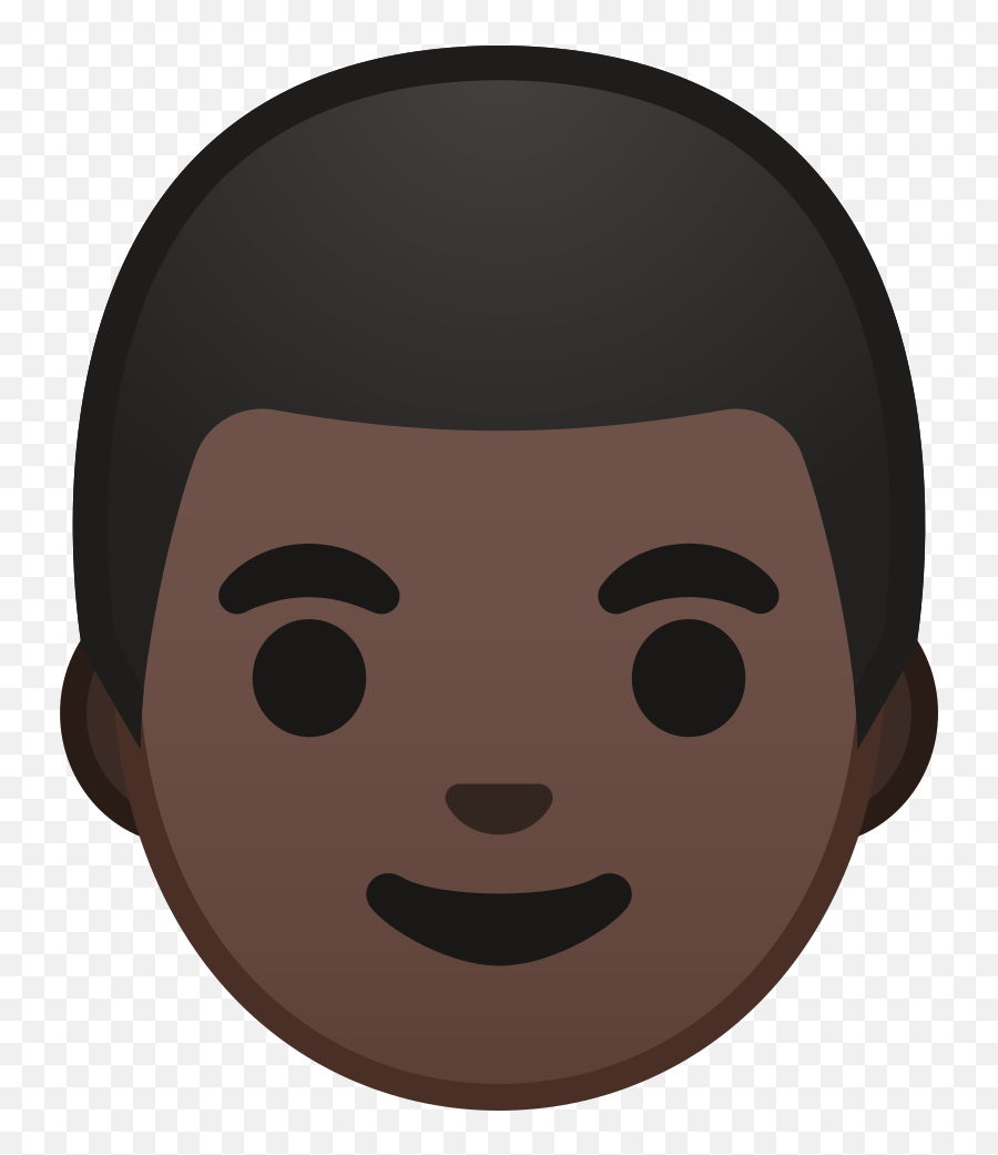 Pria Hitam Kulit Nada Gratis Ikon Dari Noto Emoji People - Black Skinned Person Icons,Emoticon Cemberut