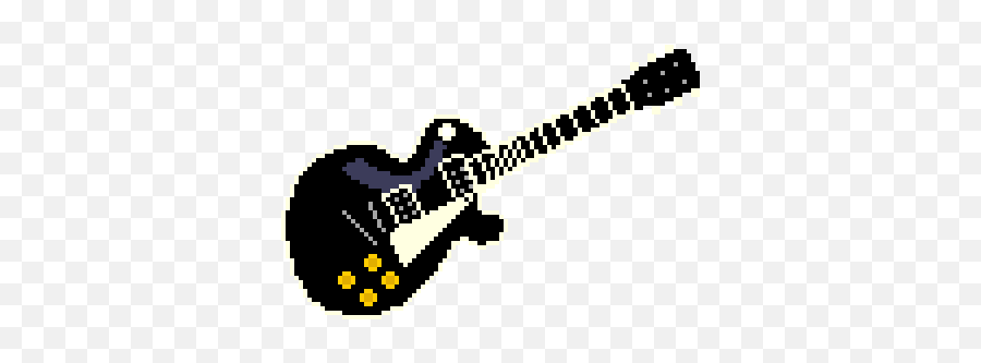 Pixel Rock Guitar Sticker - Ibanez Jet King Iv Emoji,Rock Guitar Emoji