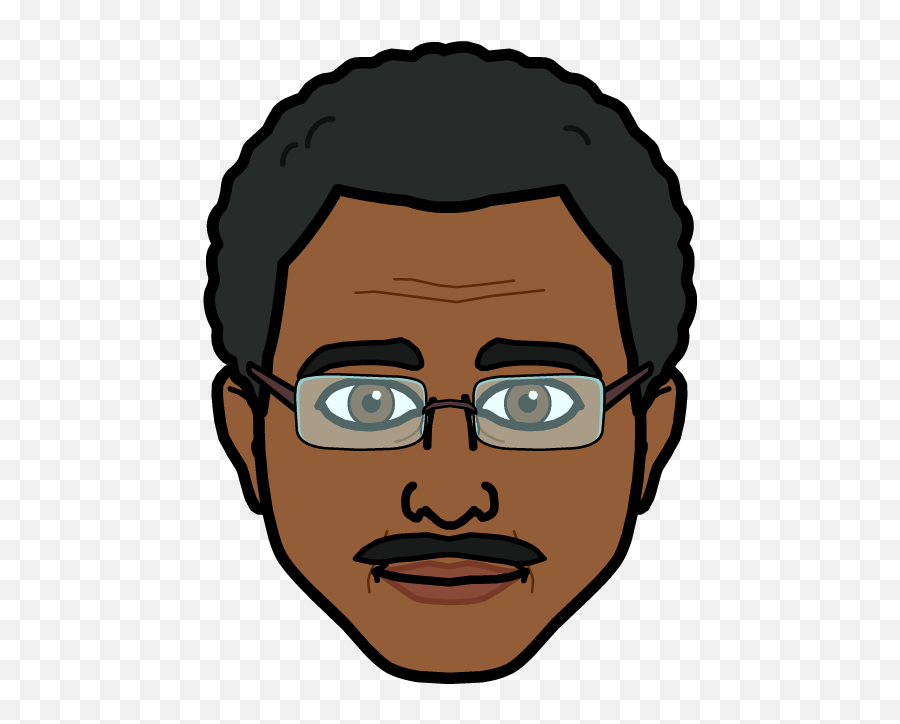 Male Black Man Bitmoji - Full Rim Emoji,Indian Man Emoji