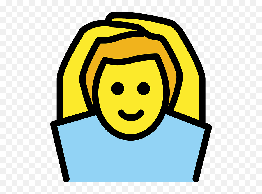 Man Gesturing Ok Emoji - Hände Auf Kopf Clipart,Android Ok Emoji