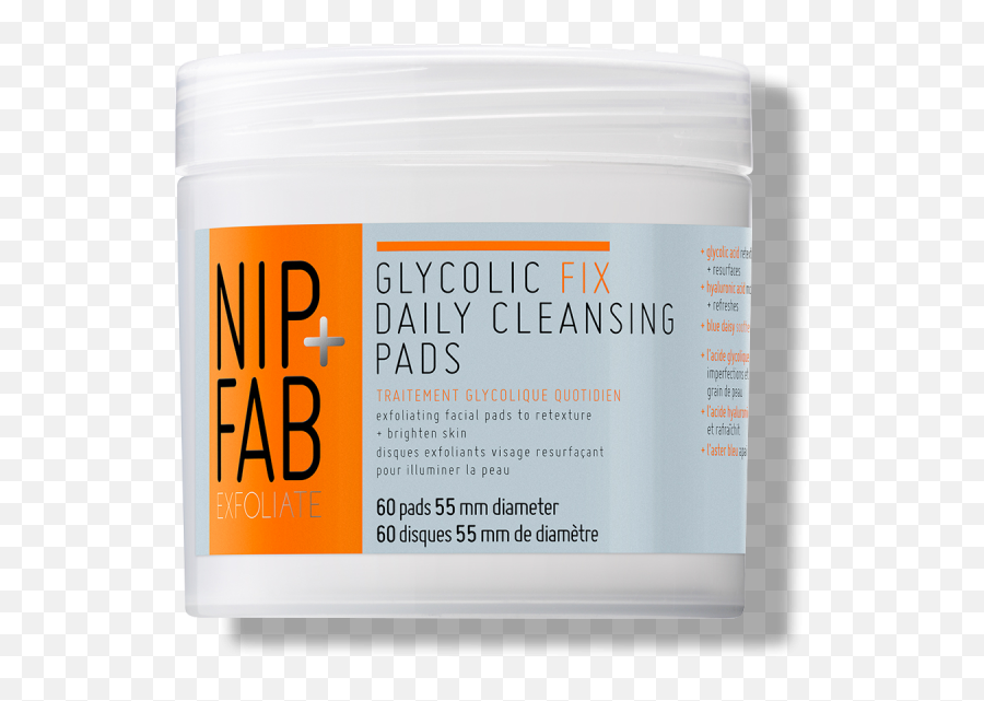 Glycolic Fix Daily Cleansing Pads - Cream Emoji,There Is No Emotion No Matter Strong That Does Not Fade