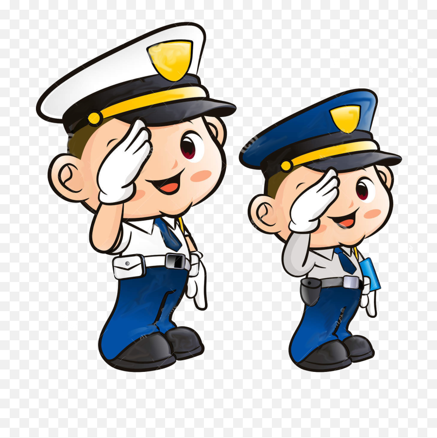 Banner Free Police Officer Clip Art Transprent Png - Salute Salute To Police Emoji,Cop Badge Emoticon