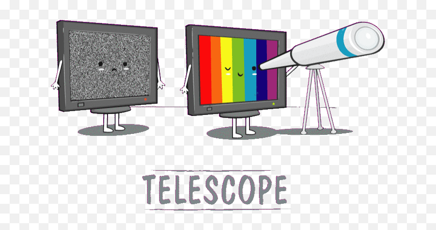 Top White Noise Stickers For Android - Optical Telescope Emoji,Spyglass Emoticon