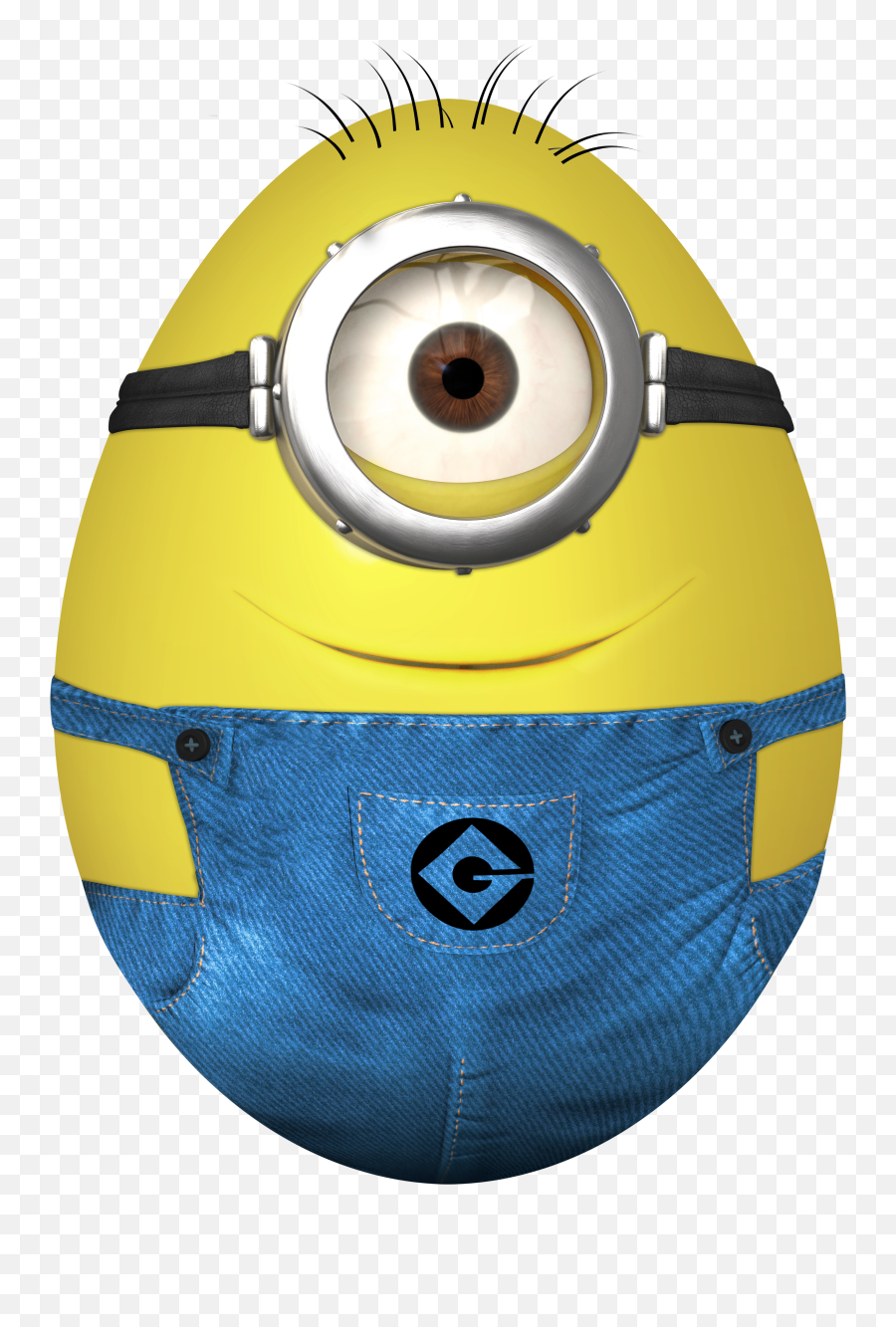 Easter Egg Minion Transparent Png Clip - Minions On Egg Emoji,Easter Egg Emoji