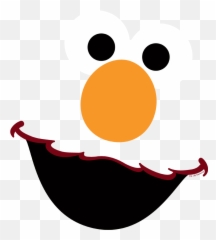 Elmo Face Transparent Background - Elmo Face Transparent Background Emoji,Elmo Emoticon Png